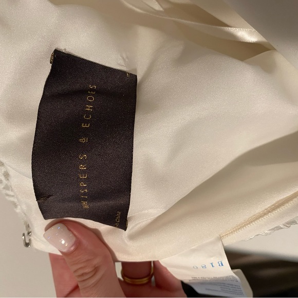 BHLDN/Whispers and Echoes/Anthropologie Rockland Gown with Shortened Train - Picture 11 of 13